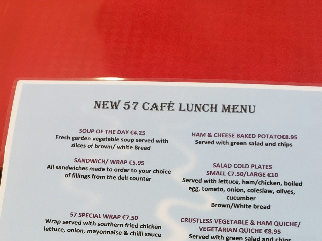 New 57 cafe