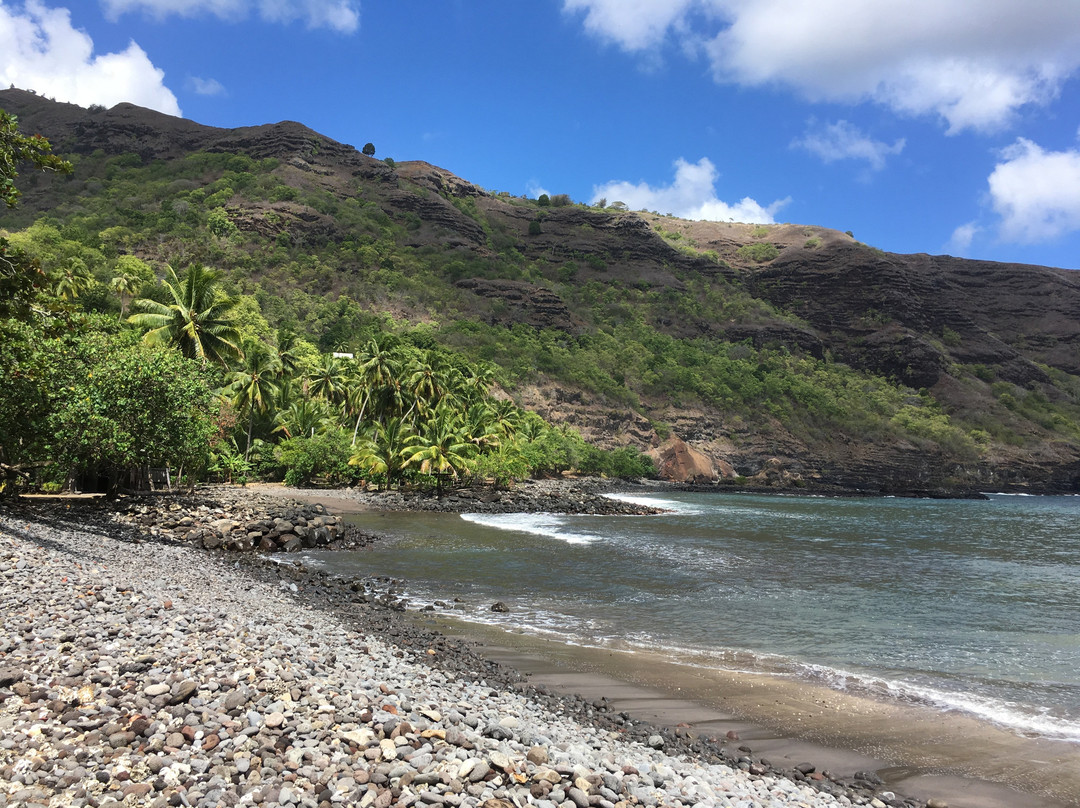 Nahoe Beach-Hiva Oa必去景点