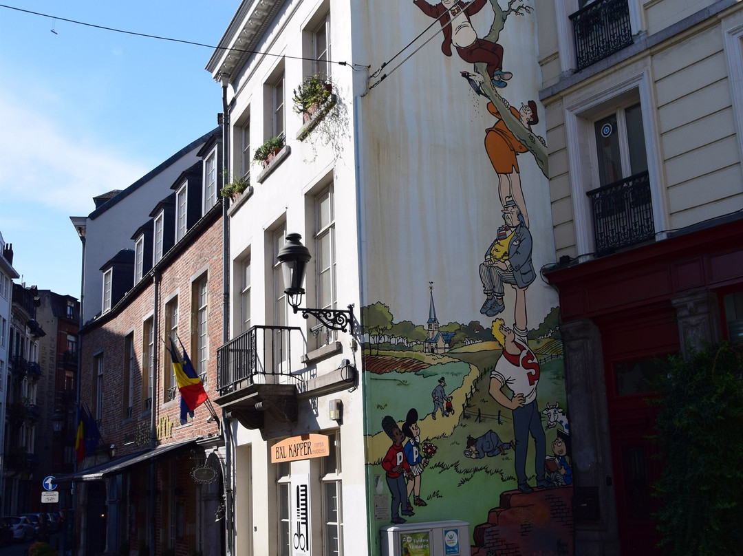 Tintin Mural Painting景点图片