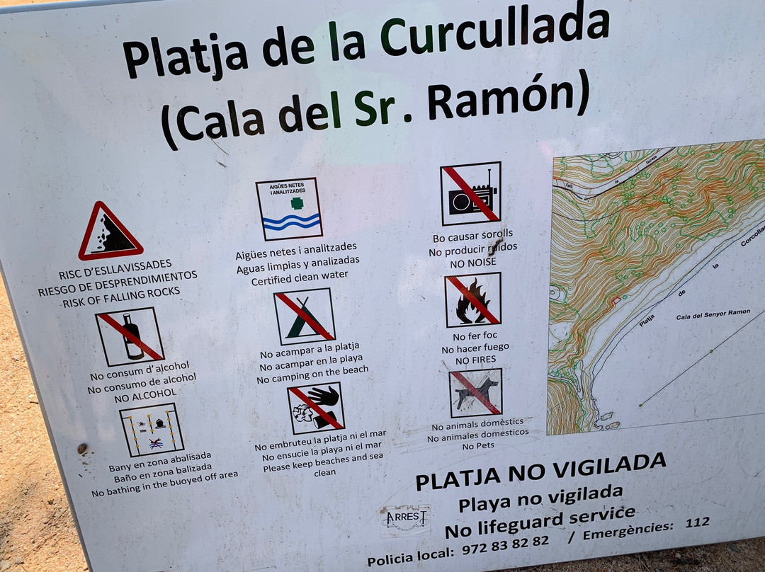 Cala del Senyor Ramon景点图片