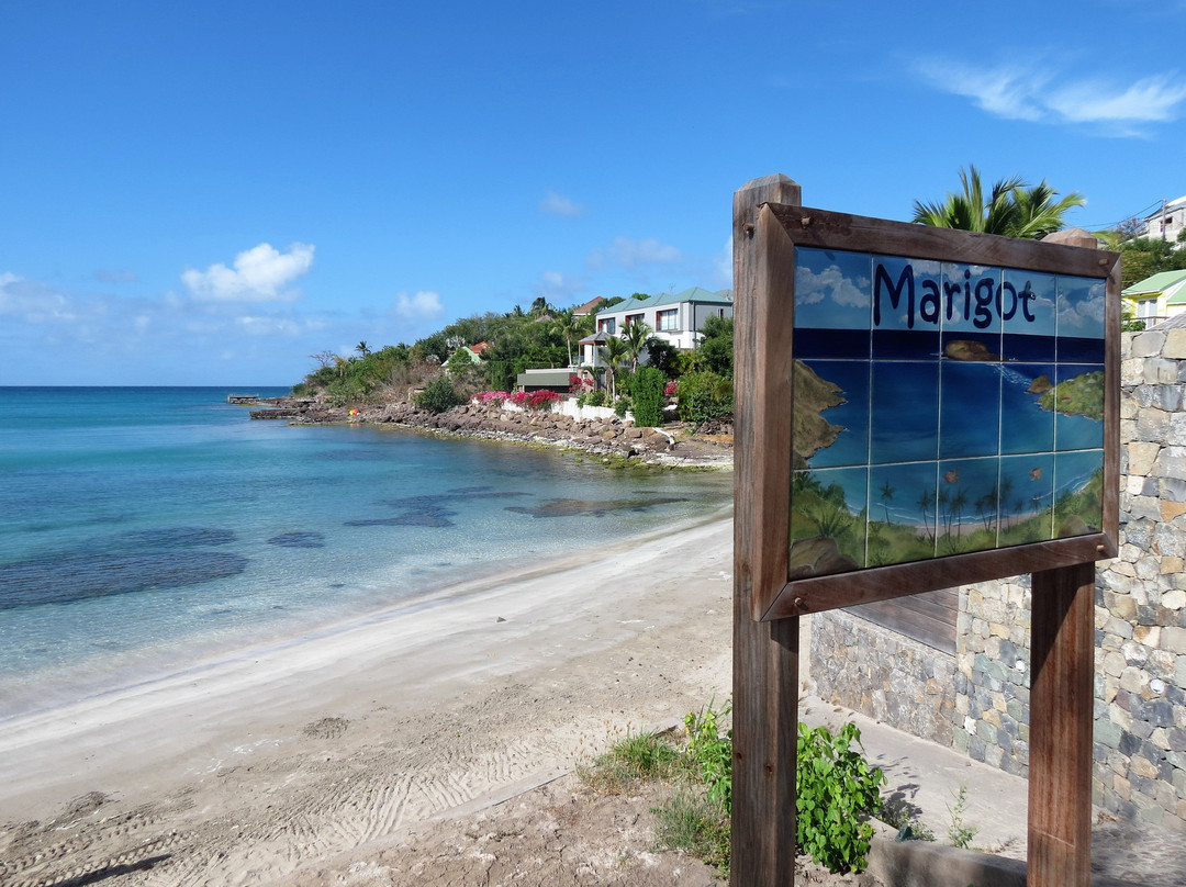 Marigot Beach-圣巴托洛缪岛必去景点