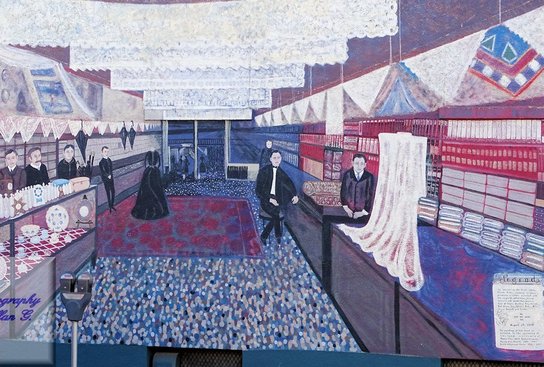 Murals of Moose Jaw-穆斯乔必去景点