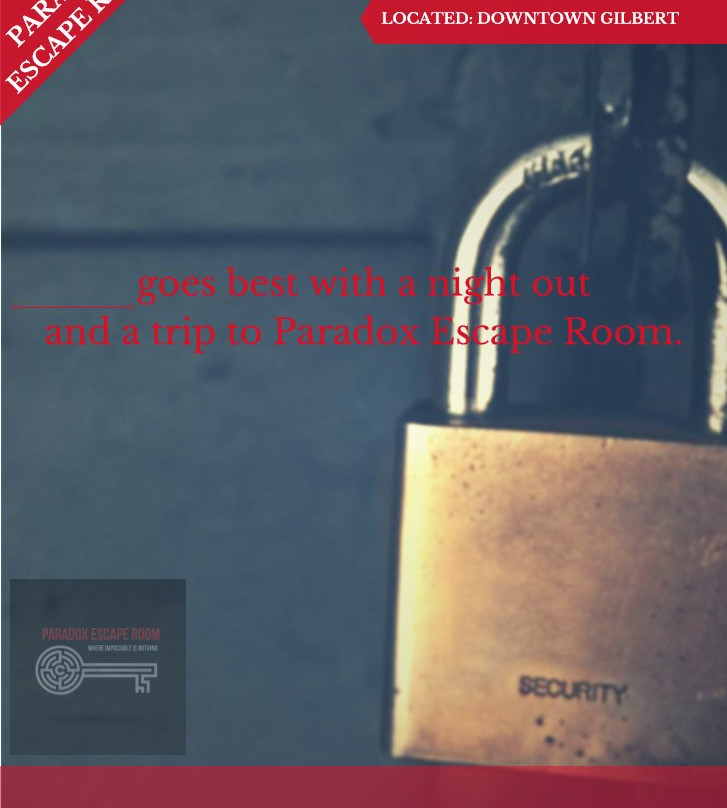 Paradox Escape Room-吉尔伯特必去景点