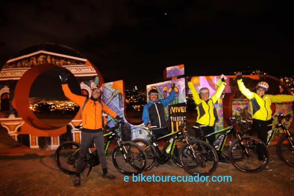 e-bike tour Ecuador-基多必去景点