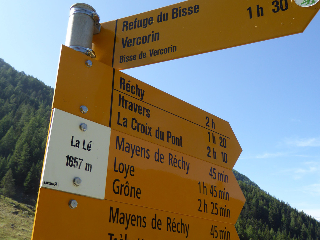 Grand Bisse de Vercorin-Vercorin必去景点