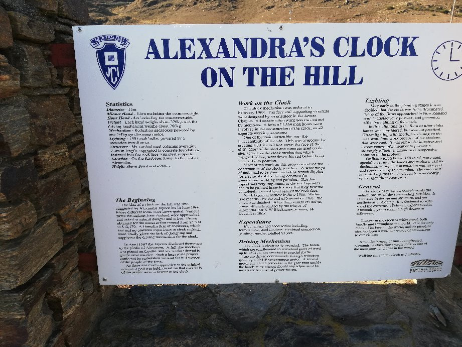 Alexandra Mountain Clock景点图片
