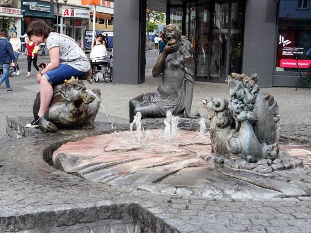 Brunnen am Sternplatz-维尔茨堡必去景点