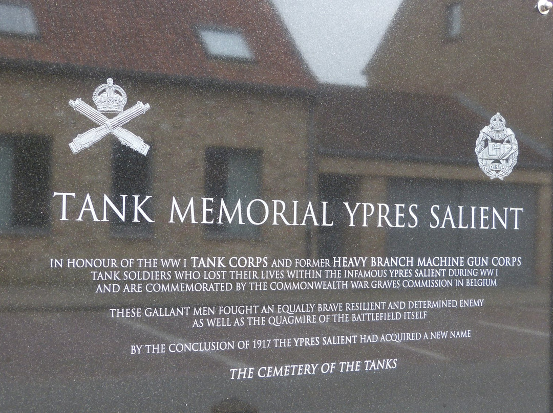 Tank Memorial Ypres Salient - Poelkapelle景点图片