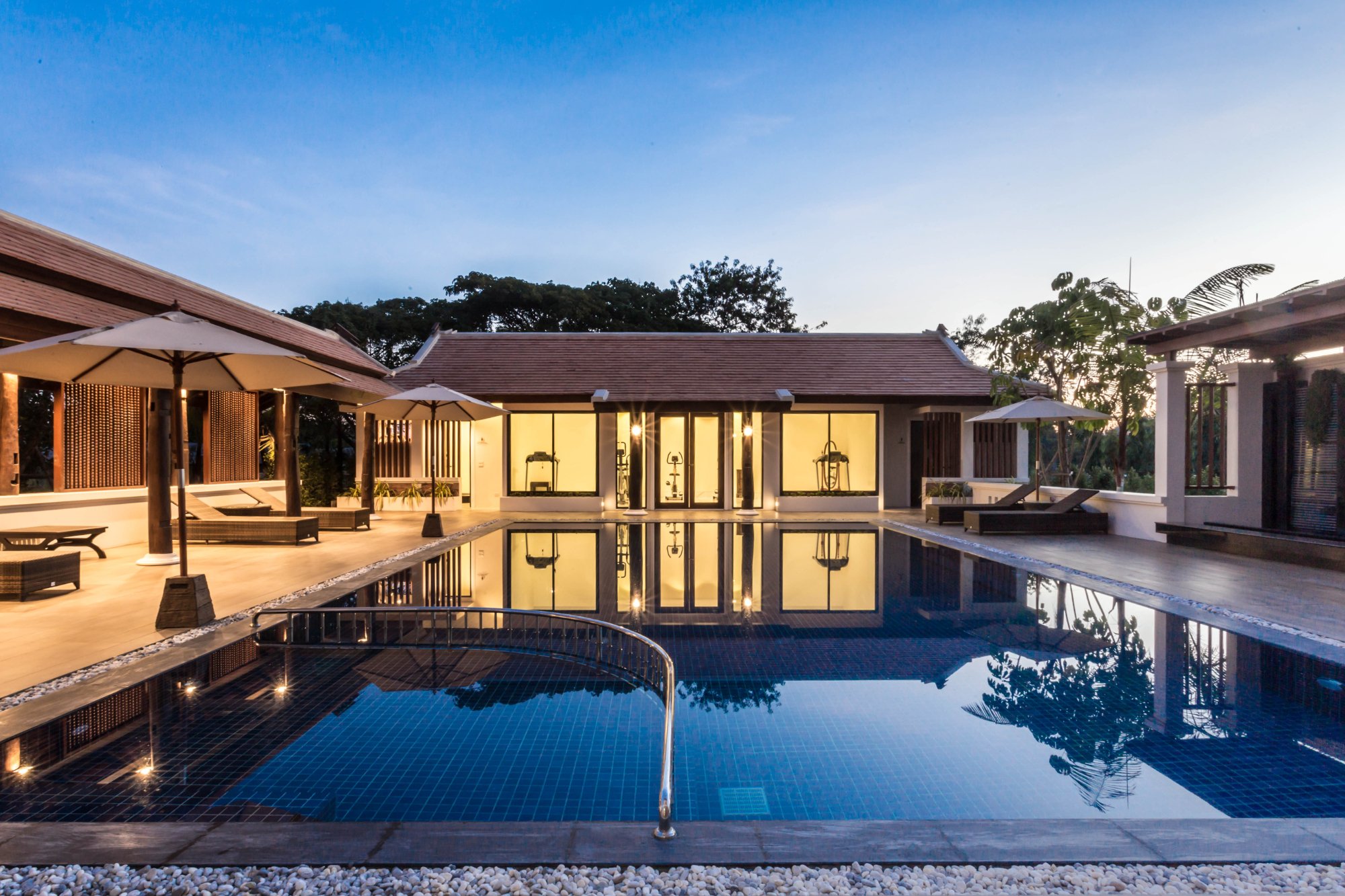 Content Villa Chiang Mai-泳池