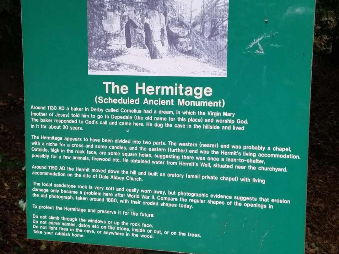 The Hermitage-Dale Abbey必去景点