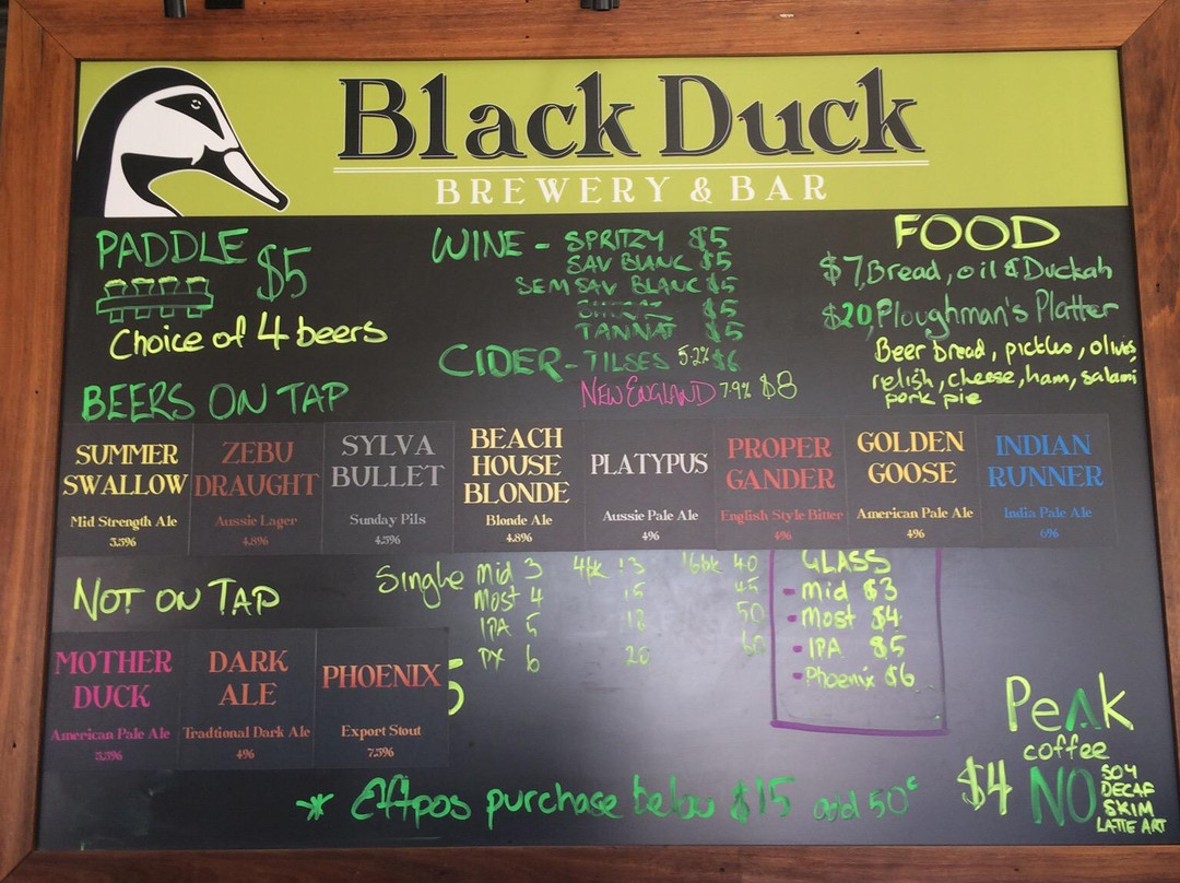 Black Duck Brewery-麦克夸利港必去景点