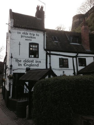 Ye Olde Trip to Jerusalem-诺丁汉必去景点