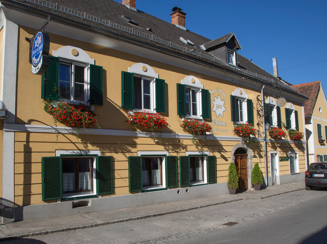 Frohnleiten酒店住宿-Gasthof Zur Sonne