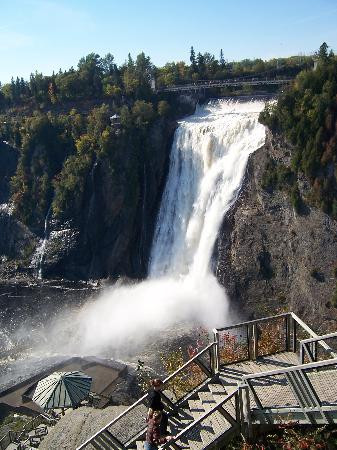 蒙特伦西瀑布公园-魁北克市必去景点