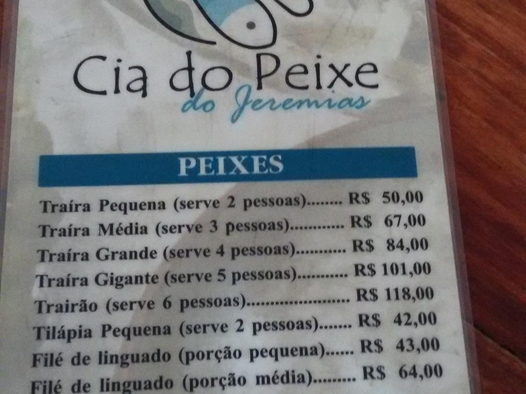 Cia Do Peixe Do Jeremias