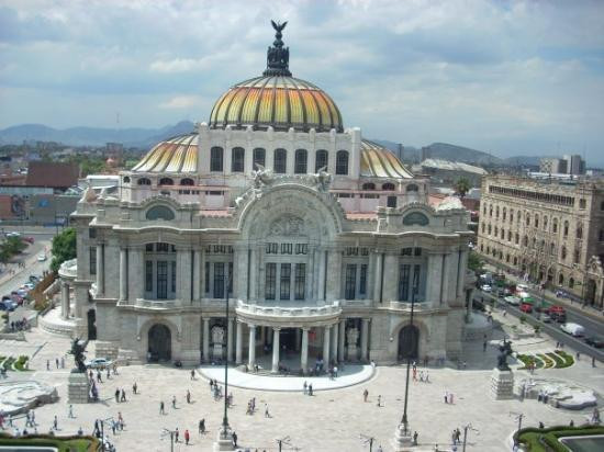 墨西哥国家美术宫-墨西哥城必去景点