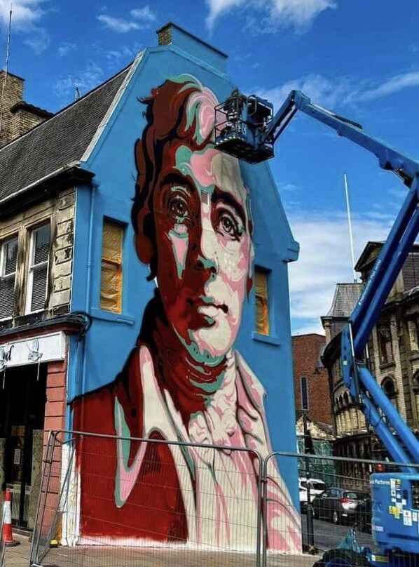 Robert Burns Mural-Kilmarnock必去景点
