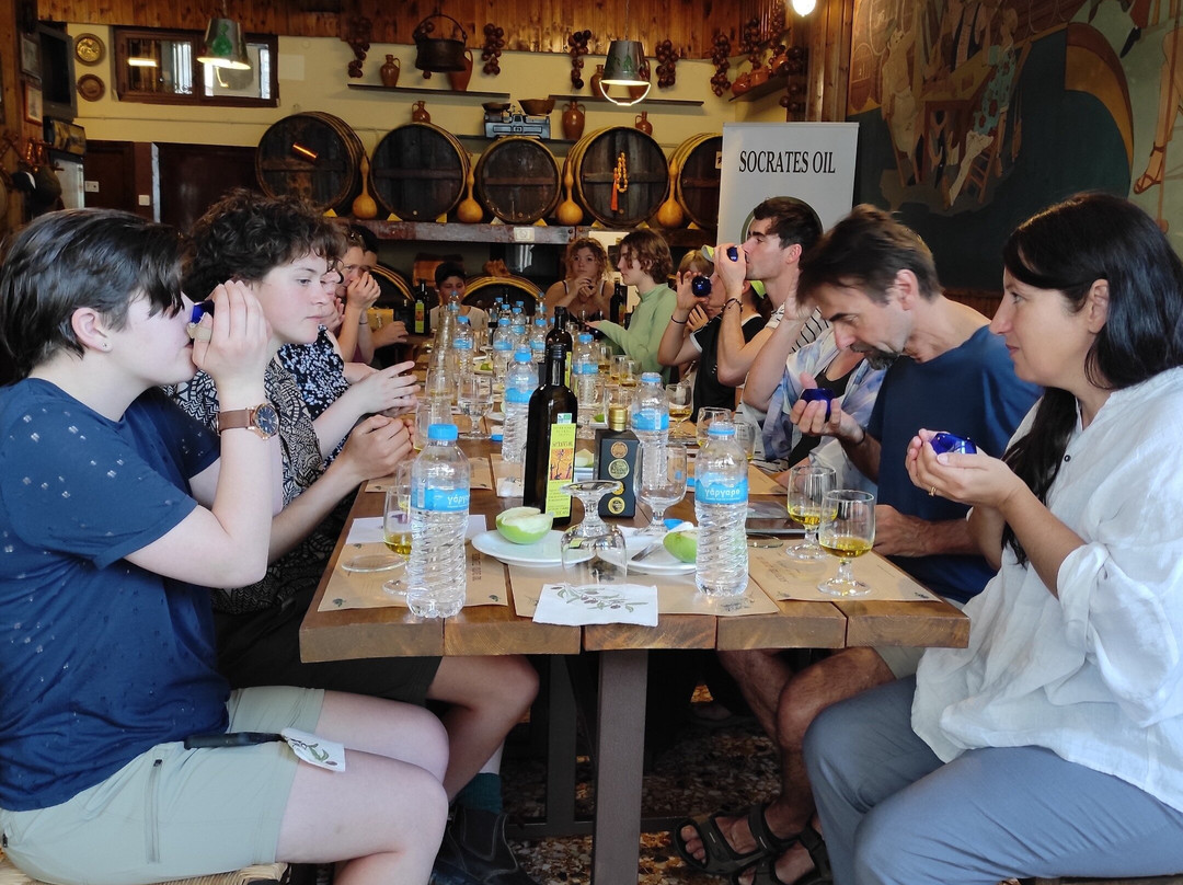 socrates olive oil tasting-Itea必去景点