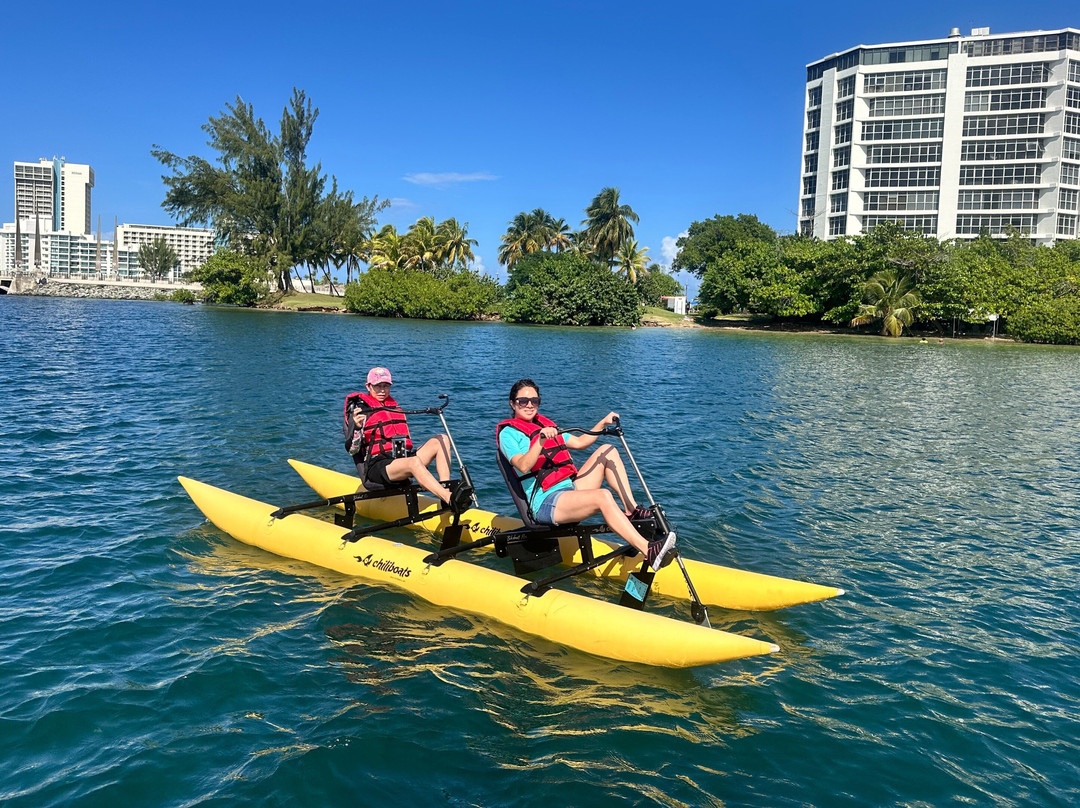 Condado Lagoon Water Bike Tour – Chiliboats-圣胡安必去景点
