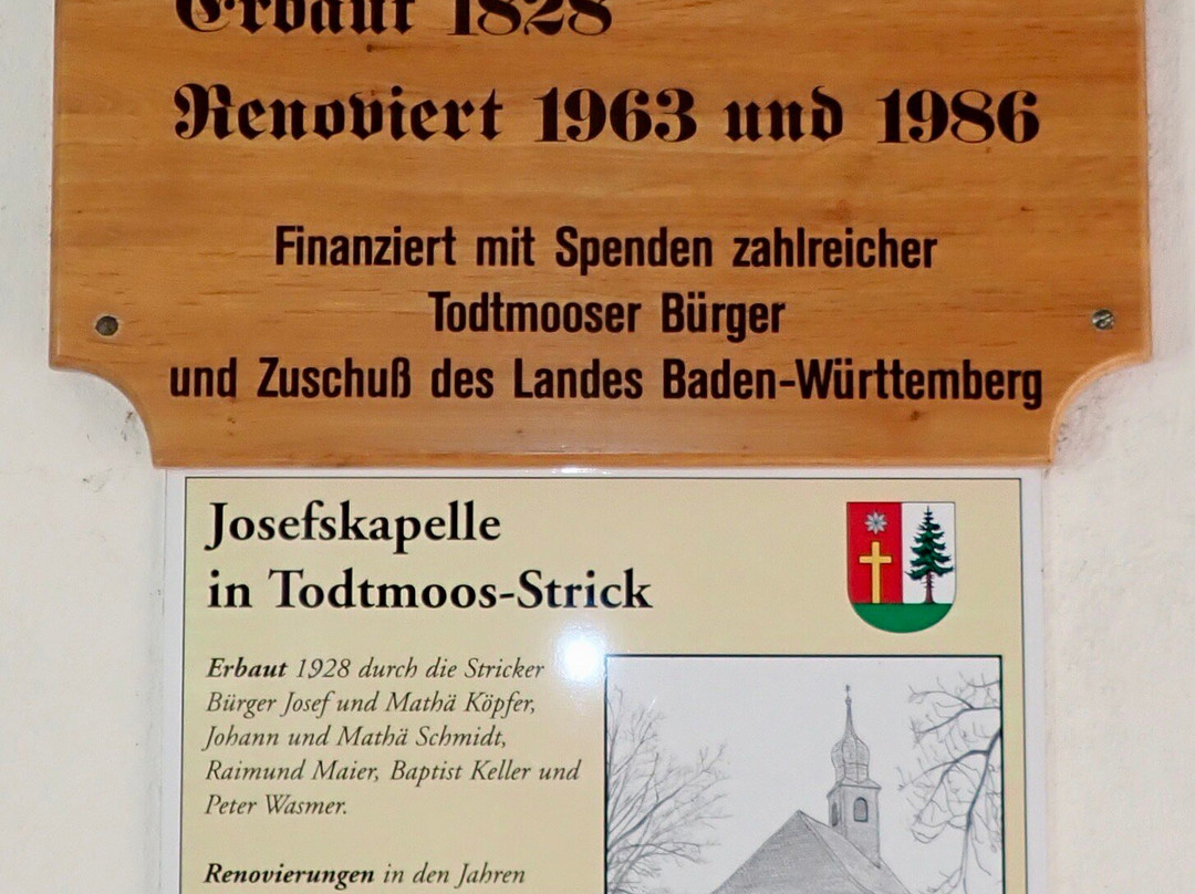 St. Josefs-Kapelle-Todtmoos必去景点