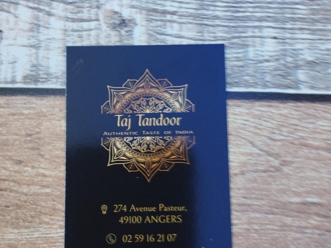 Taj Tandoor Authentic Taste Of India