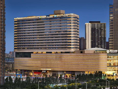 银川阅彩城凯悦嘉寓酒店主图