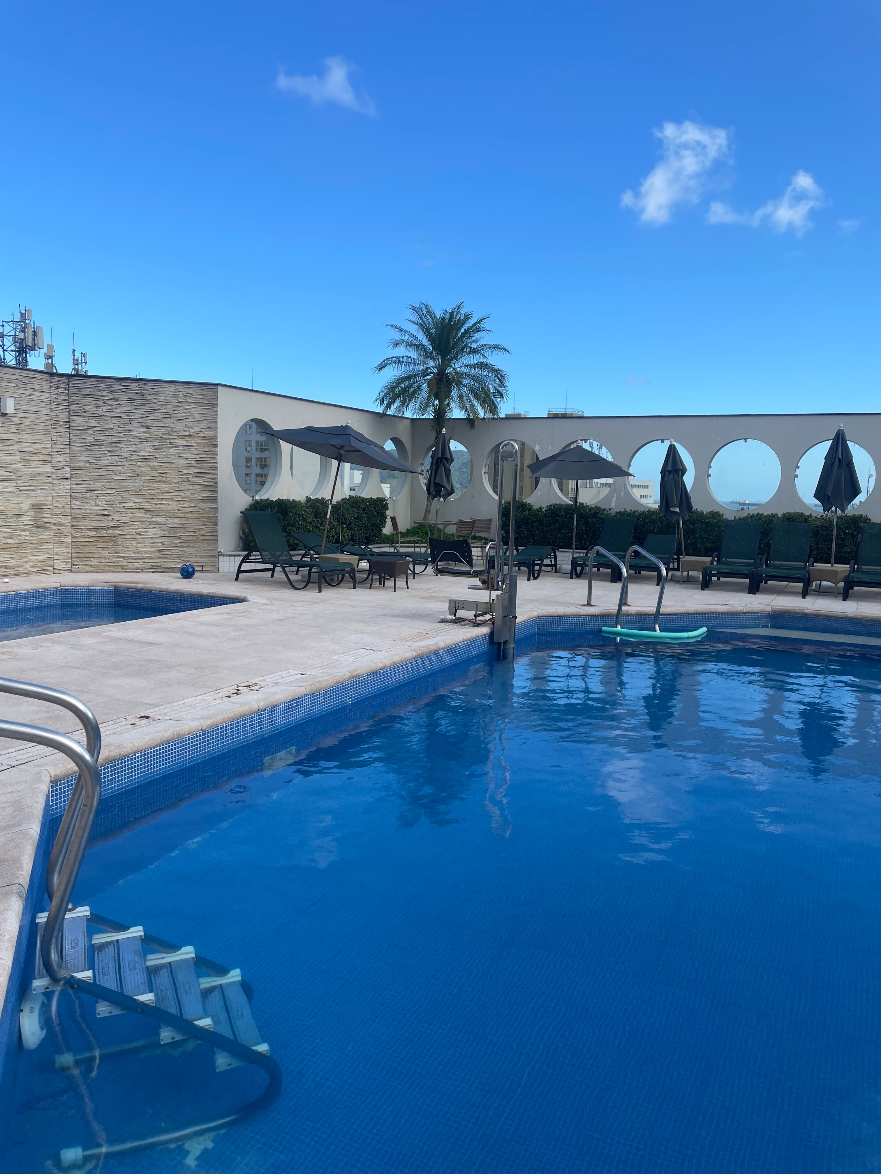 Bourbon Convention Hotel Santos-泳池