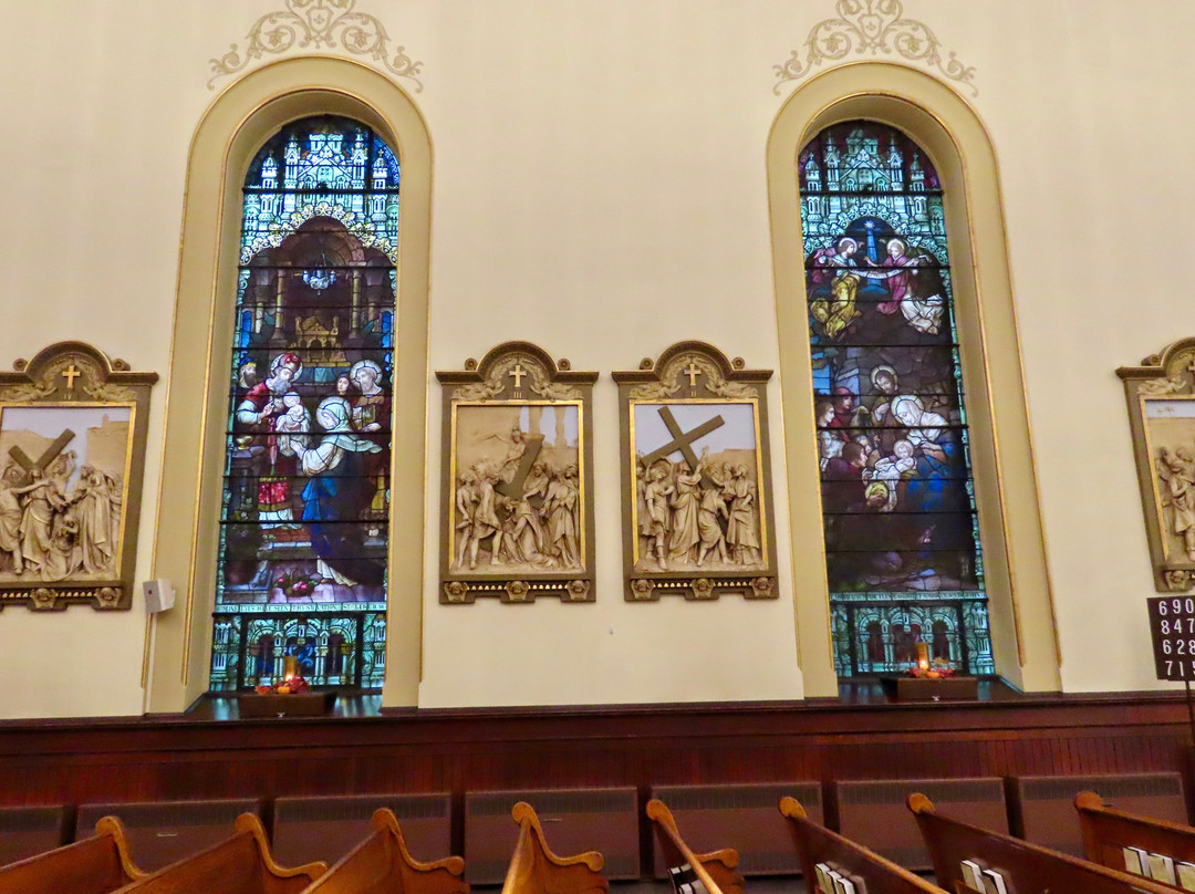 Immaculate Conception Church Jim Thorpe, PA-吉姆索普必去景点