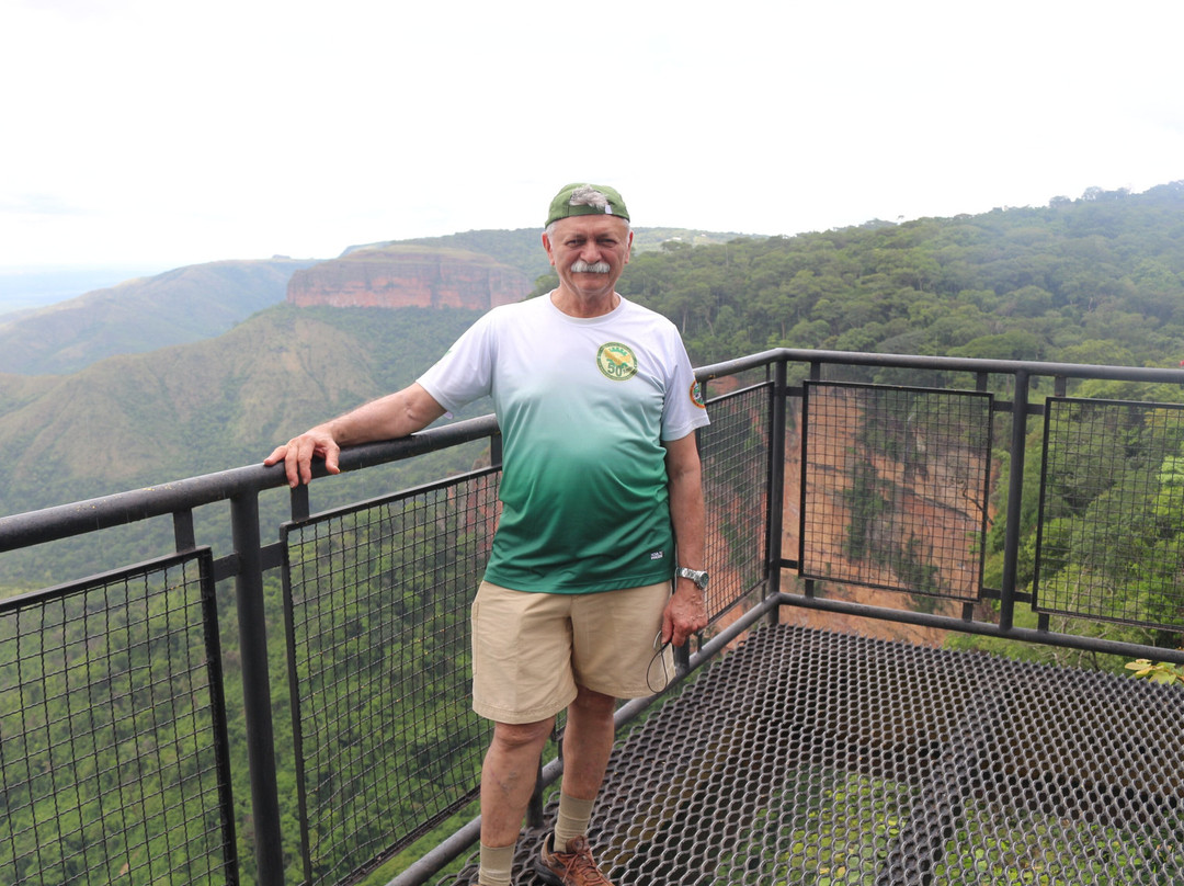 Veu da Noiva Waterfall-Chapada dos Guimaraes必去景点