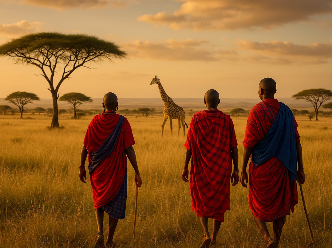 Masai Tribe-恩戈罗恩戈罗保护区必去景点