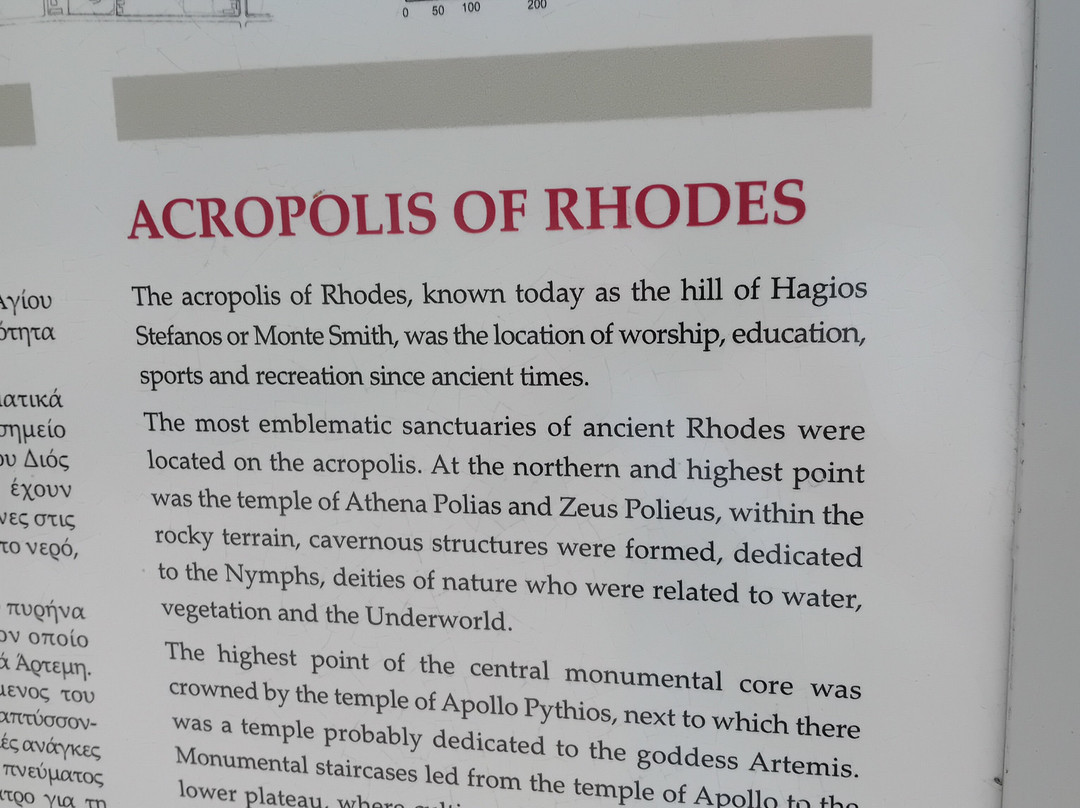 The Acropolis of Rhodes-罗德城必去景点
