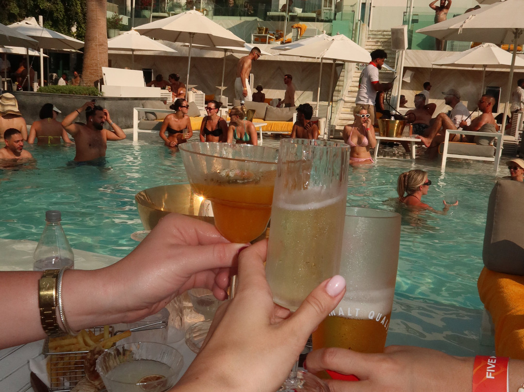 The Social Pool at FIVE Palm Jumeirah-迪拜酋长国必去景点