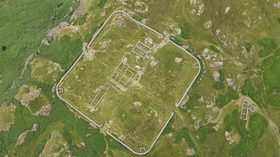 Hardknott Roman Fort景点图片
