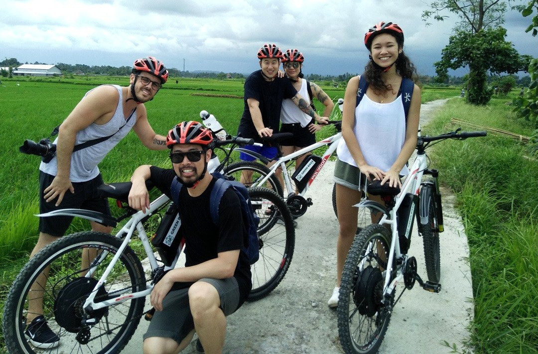 Green Bikes Bali e-bike tours Ubud景点图片