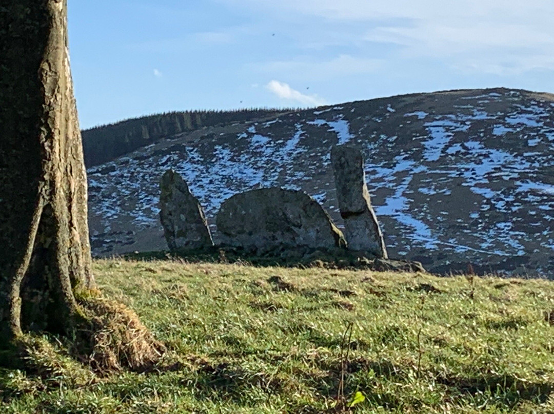 Stonehead Recumbent Stone