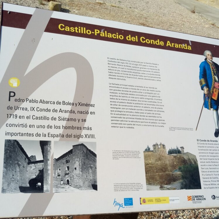 Castillo Palacio Del Conde De Aranda-Sietamo必去景点