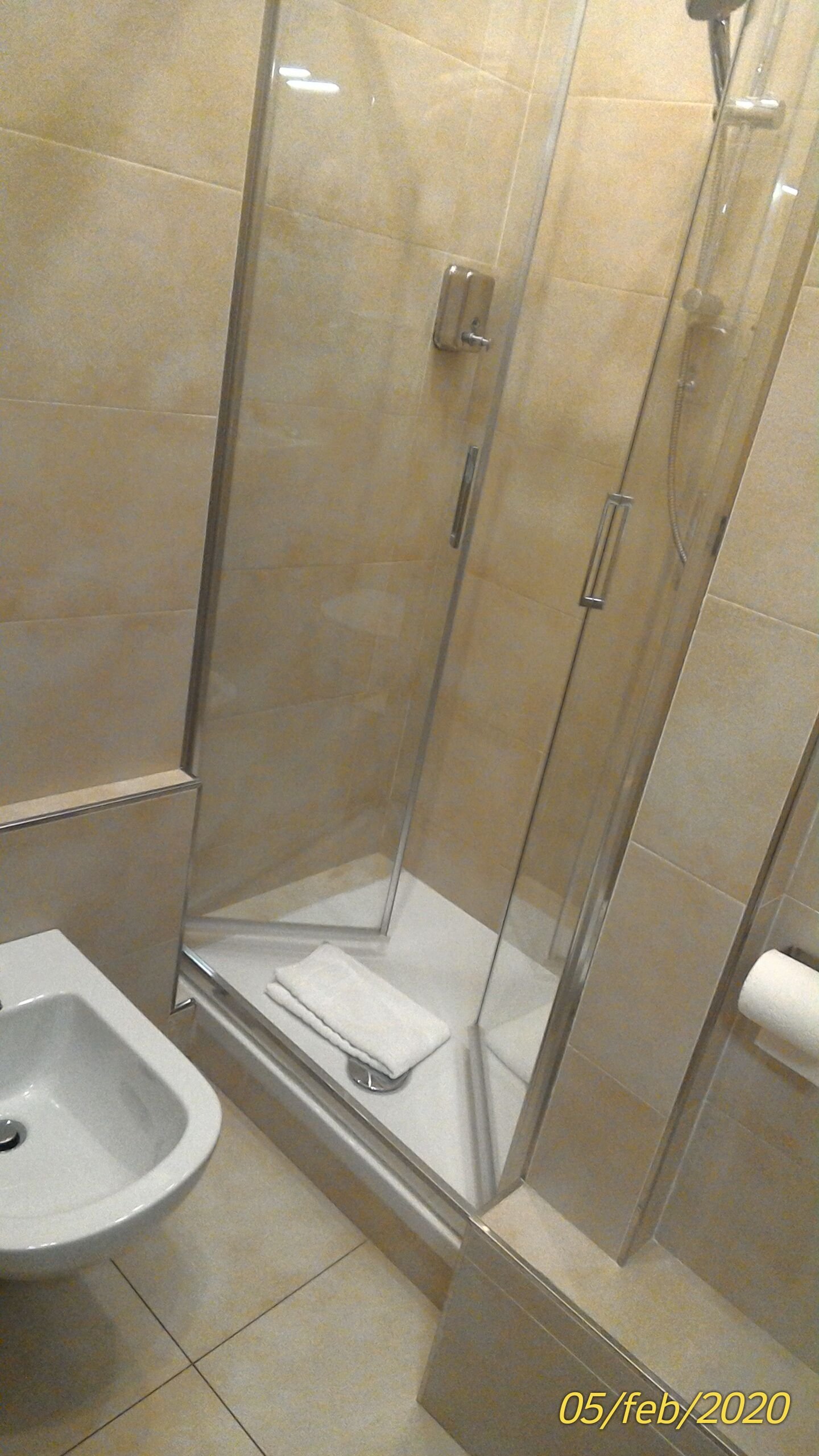 Hotel Perlage Florence-浴室