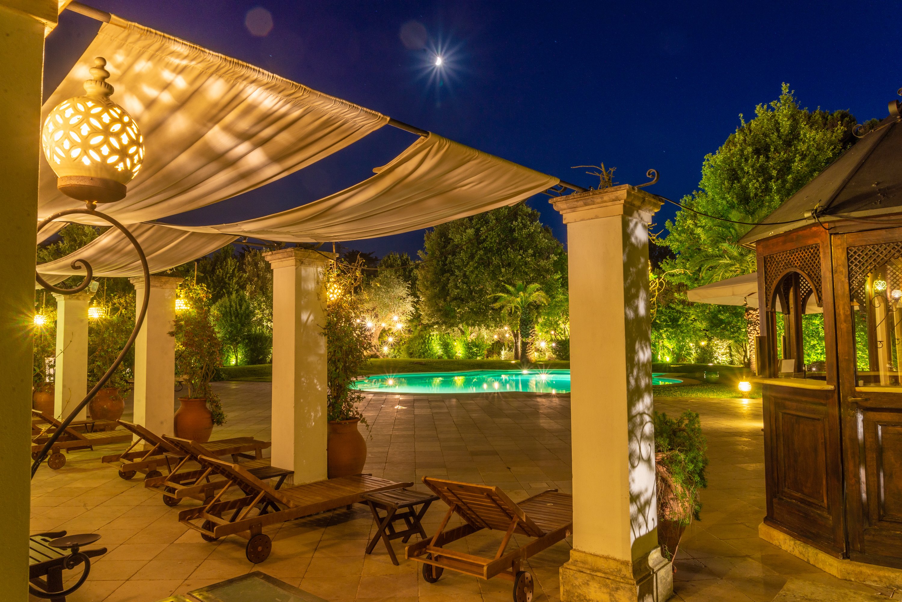 Relais Villa San Martino-泳池