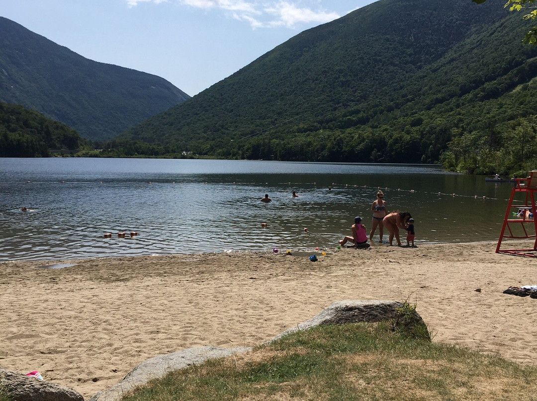 Echo Lake Beach-弗朗科尼亚必去景点