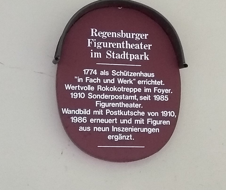 Regensburger Figurentheater im Stadtpark景点图片