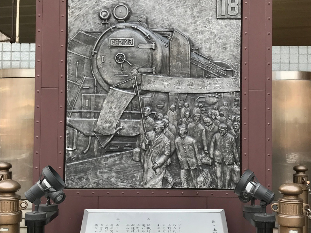 Aa Aeno Station Monument-Ueno必去景点