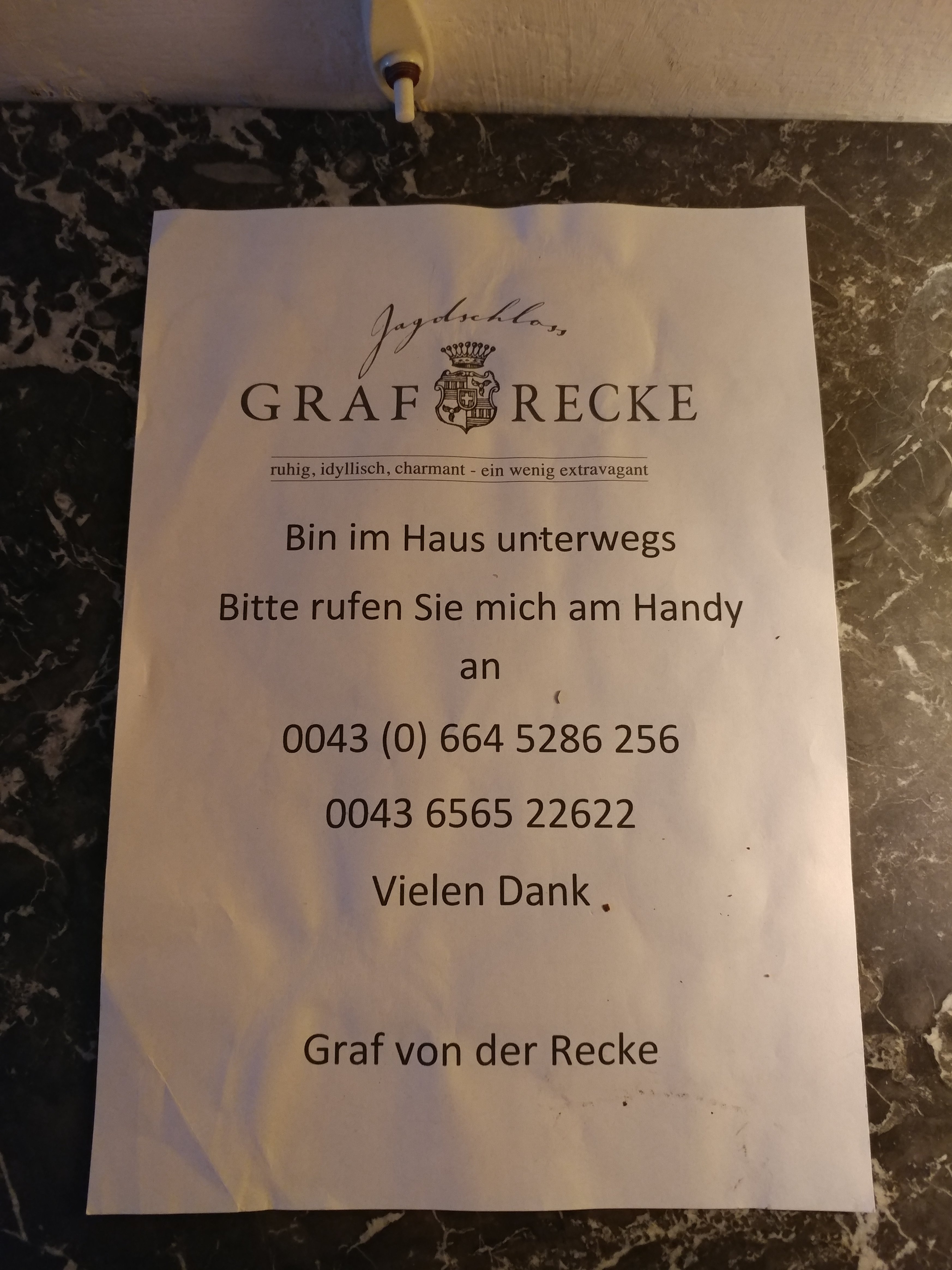 Jagdschloss Graf Recke-官方