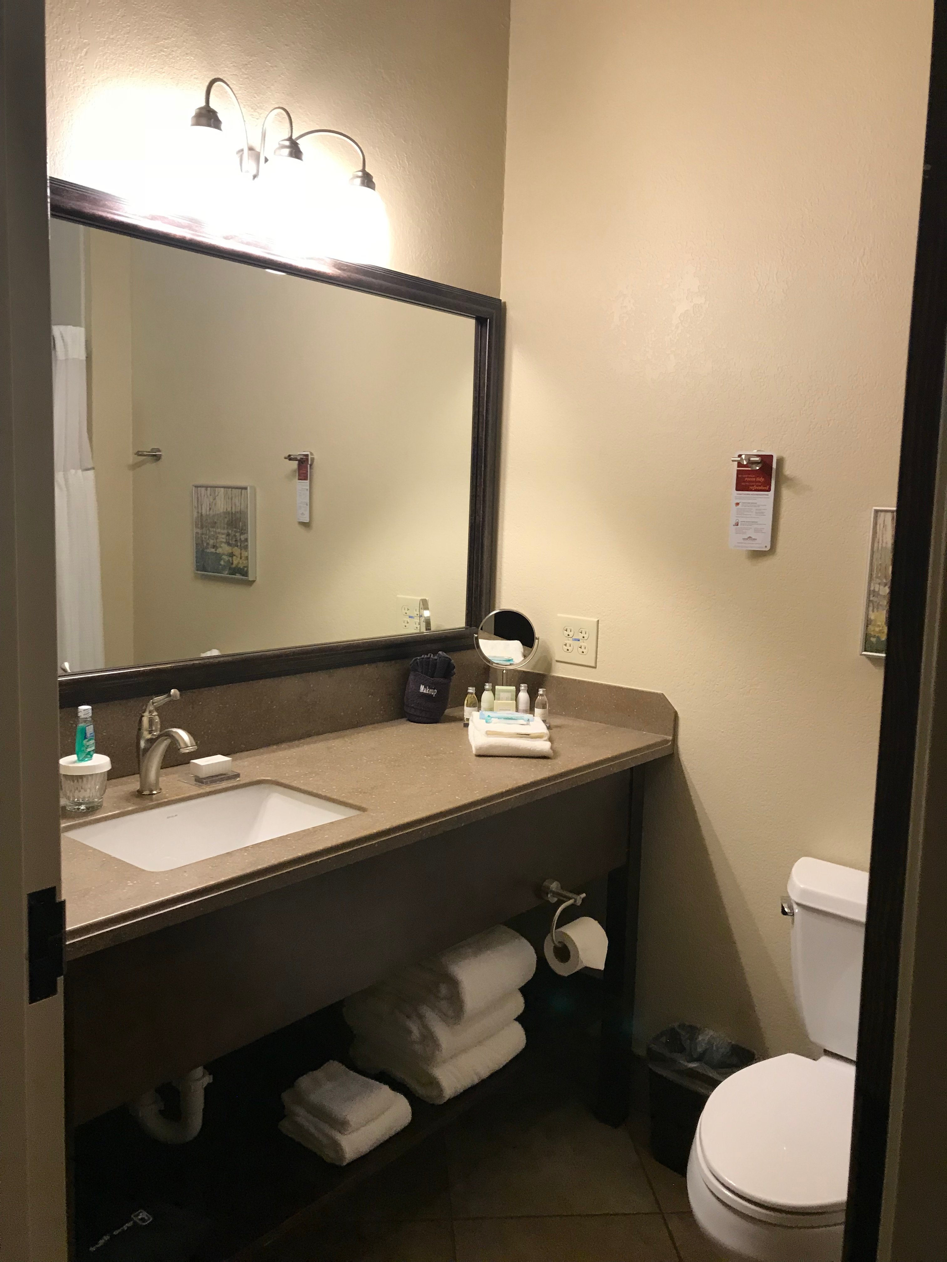 Hawthorn Suites By Wyndham Rome-浴室