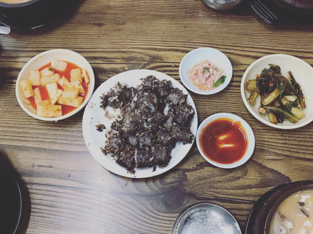 镇川郡餐馆和美食-Ibyeong Namjin Cheon Market Sundae