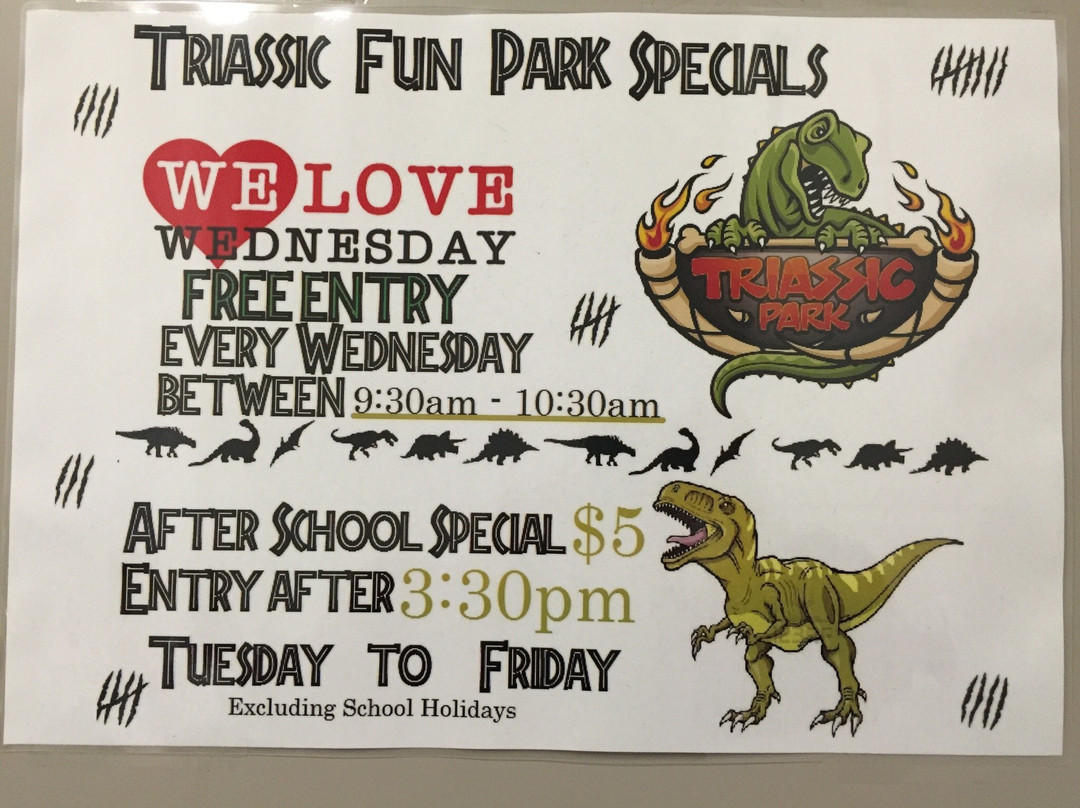 Triassic Fun Park-Canning Vale必去景点