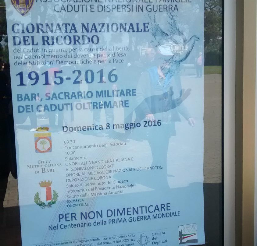 Sacrario Militare dei Caduti d'Oltremare-巴里必去景点