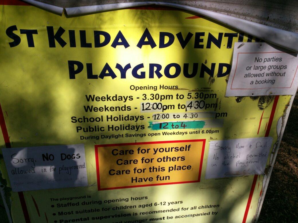 圣基尔达儿童游乐园-墨尔本必去景点