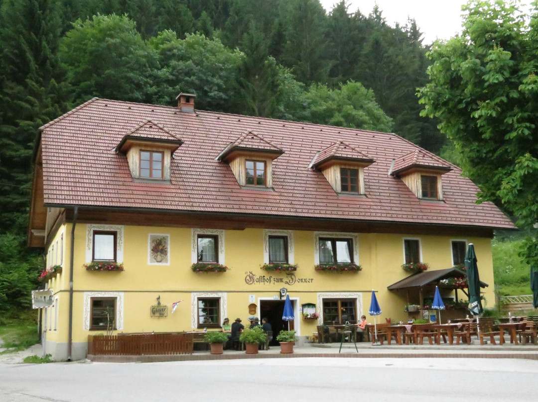 Johnsbach酒店住宿-Gasthof zum Donner