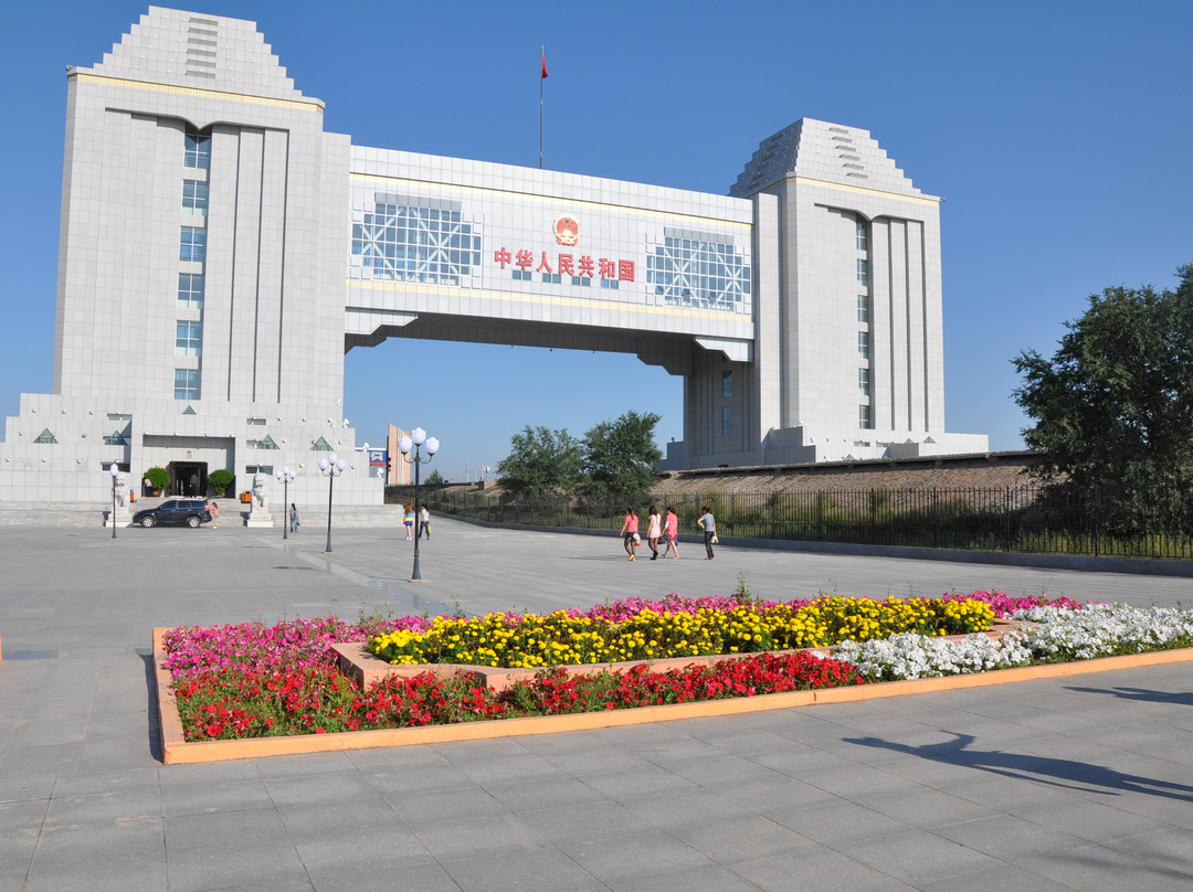 满洲里国门-满洲里市必去景点