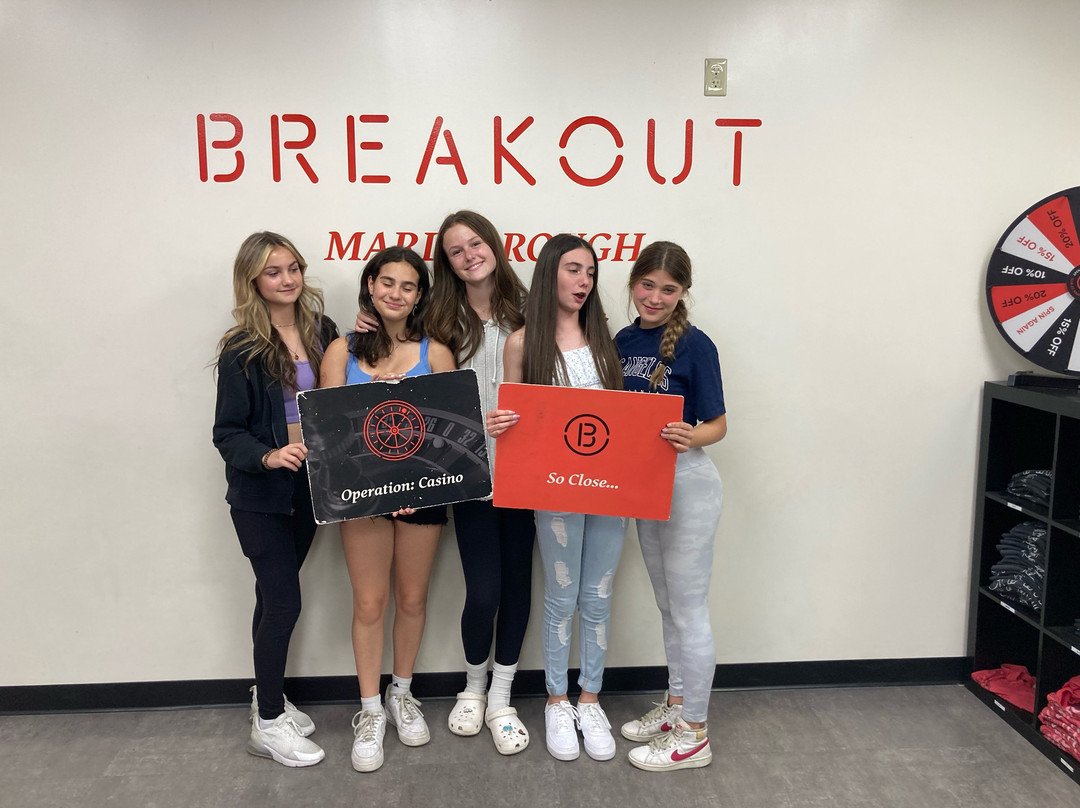 Breakout Games - Boston (Marlborough)-马尔伯勒必去景点